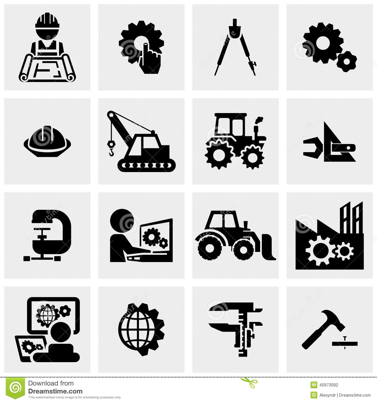 Vector Engineering Icons
