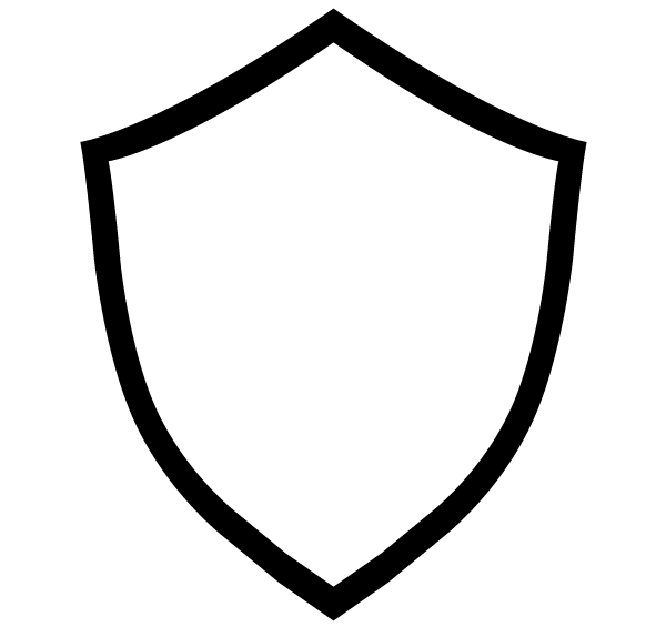 Vector Shield Shape Vector Shield Shape