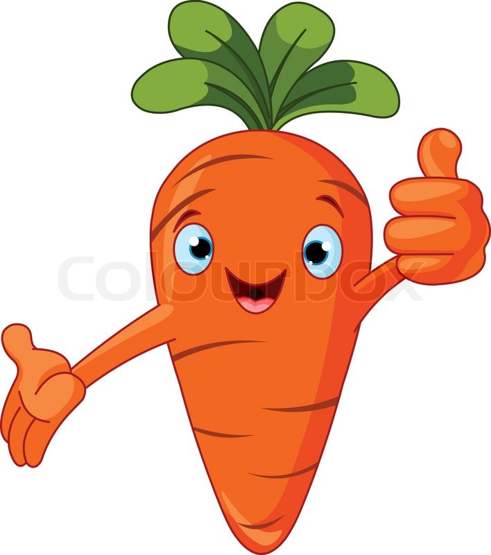 Vegetable Cartoons Clip Art