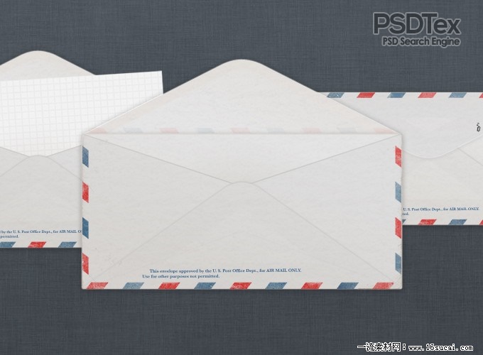 Vintage Air Mail Envelope