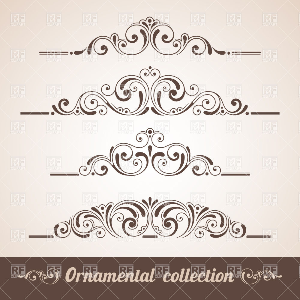 Vintage Design Vector Ornaments Vintage Design Vector Ornaments