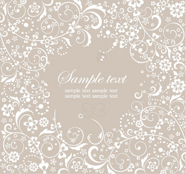 Vintage Floral Pattern Vector Vintage Floral Pattern Vector