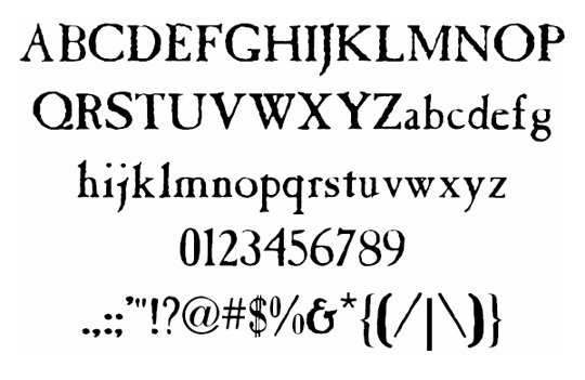 Vintage Style Number Fonts Vintage Style Number Fonts