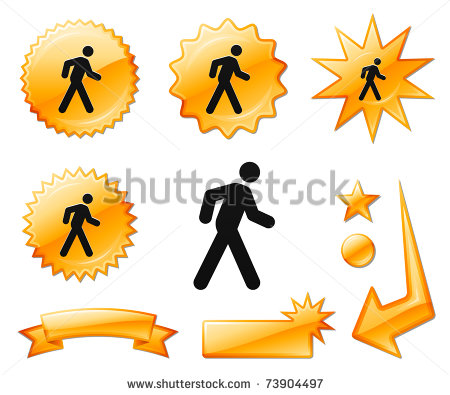 Walking Icon Vector