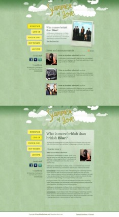 Website Design Templates PSD