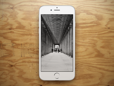 White iPhone 6 Template