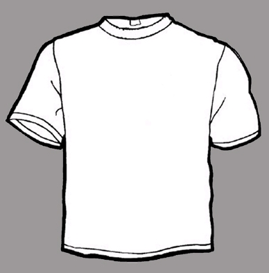 White T-Shirt Template PSD
