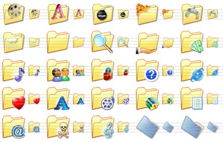 Windows File Folder Icons