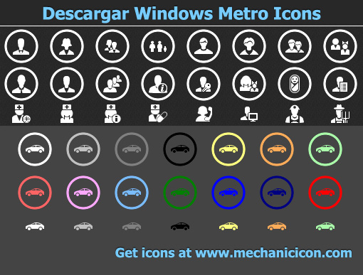 Windows Phone App Bar Icons