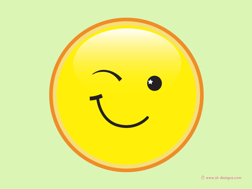 Winking Smiley-Face