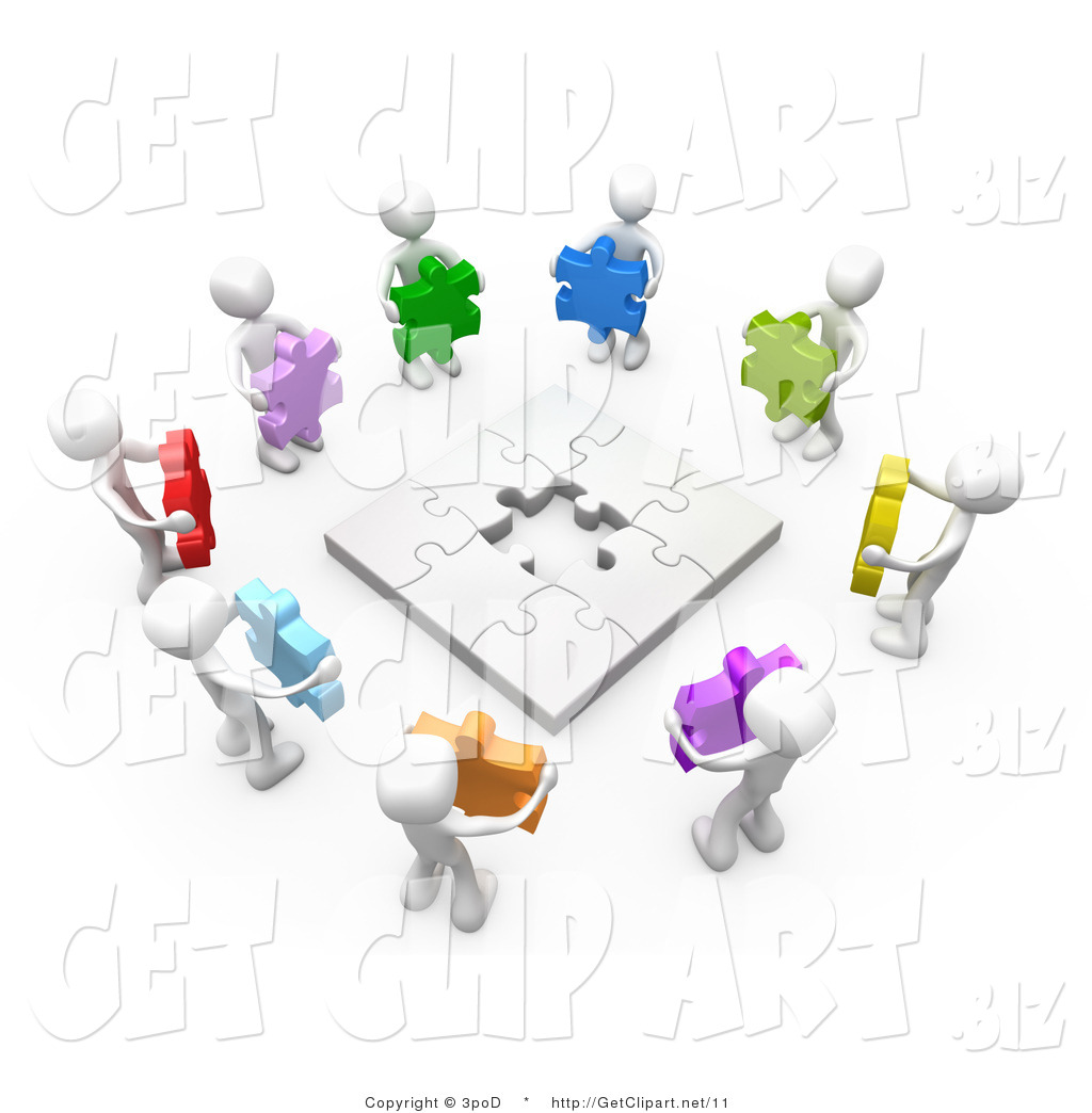 Working Together Clip Art Free