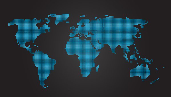 World Map Vector Graphic