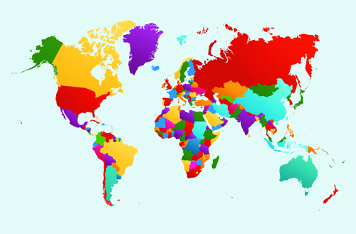 World Map Vector Graphic