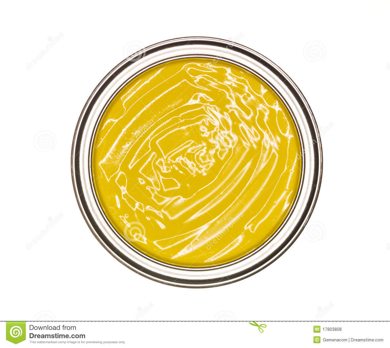 Yellow Paint Can