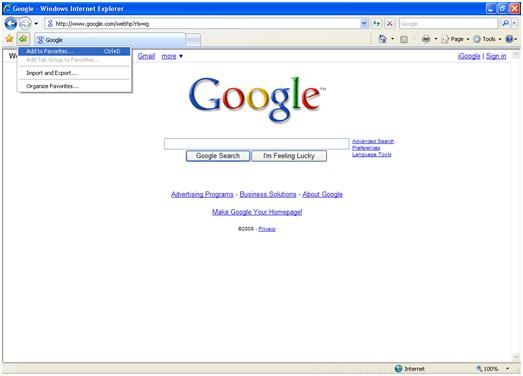 Add Favorites to Internet Explorer Icon Add Favorites to Internet Explorer Icon