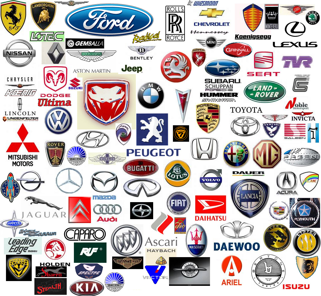 All Car Emblems Logos with Name