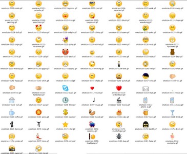 All Skype Emoticons