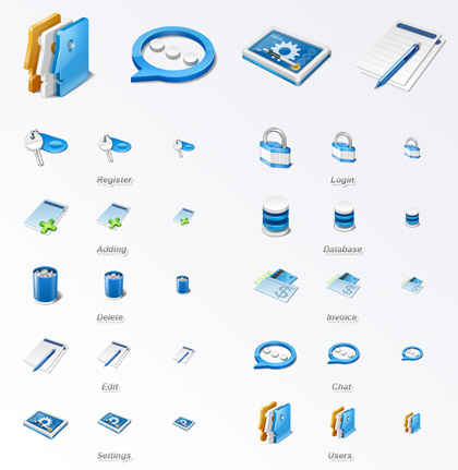 Application Icon Set