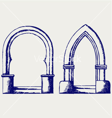 Arches Vector