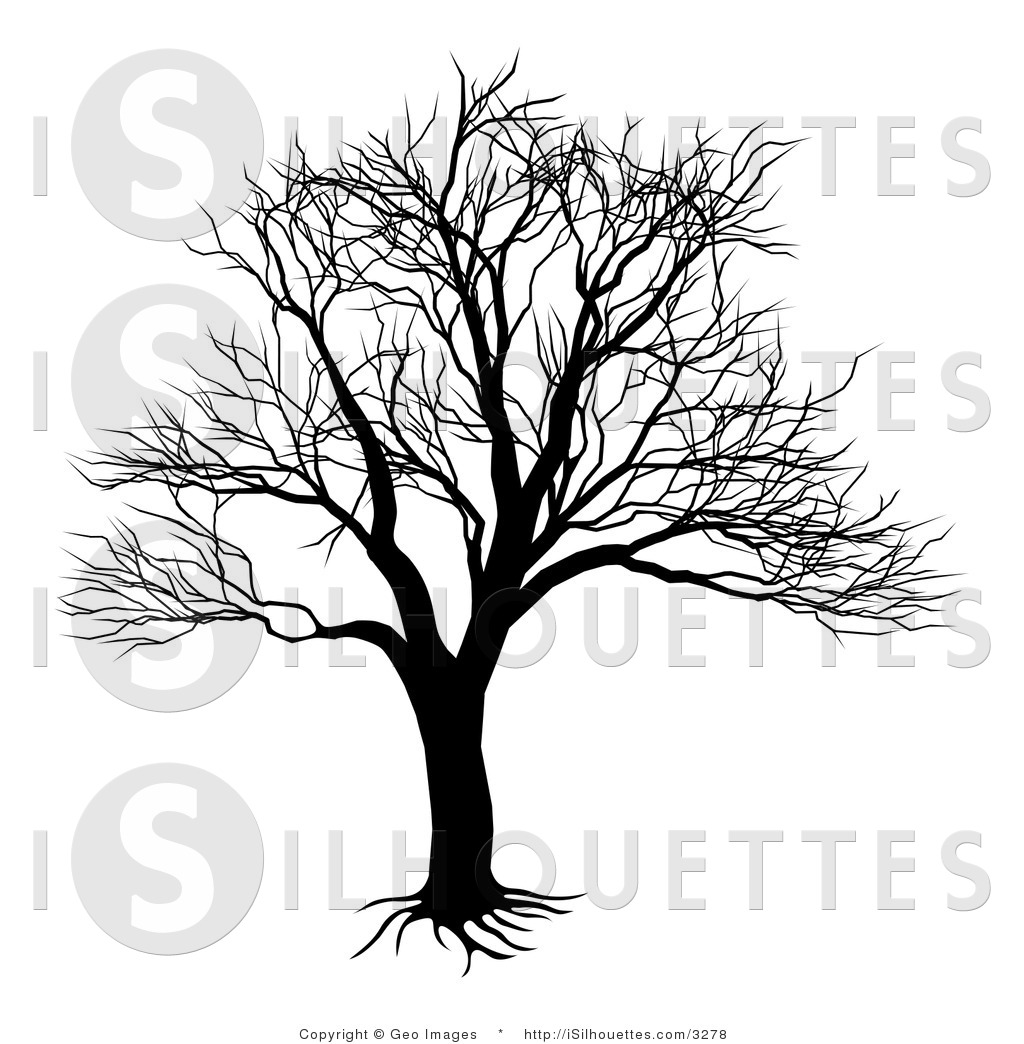 Bare Tree Silhouette Clip Art