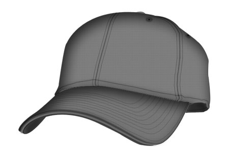 Baseball Cap Blank Template