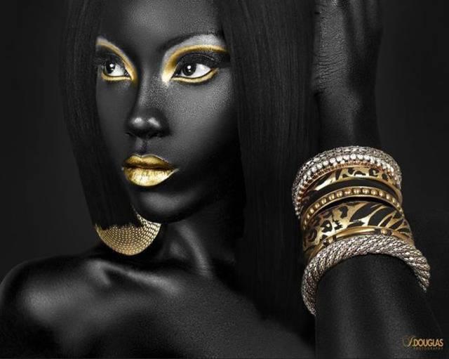 Beautiful Black African Queen