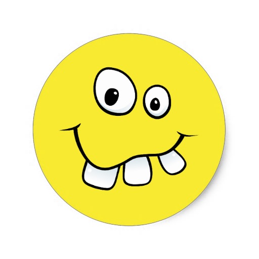 Big Smiley Face with Teeth Big Smiley Face with Teeth