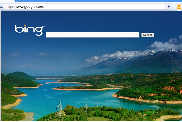 Bing Homepage Google Chrome