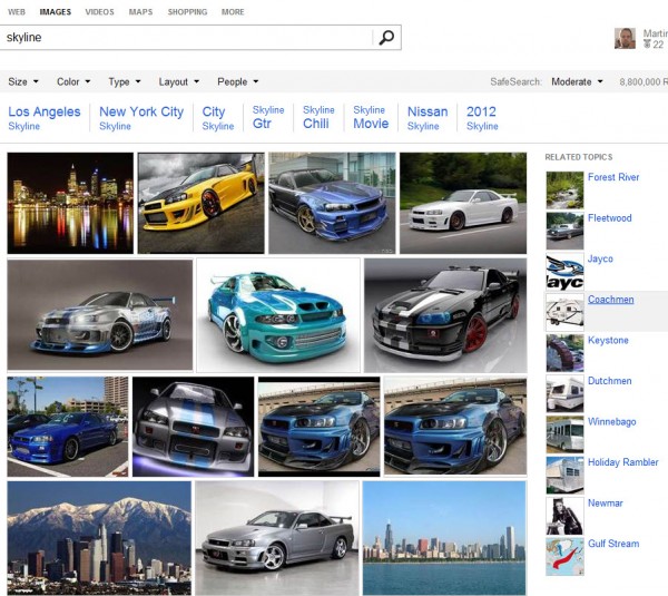Bing Image Search Size