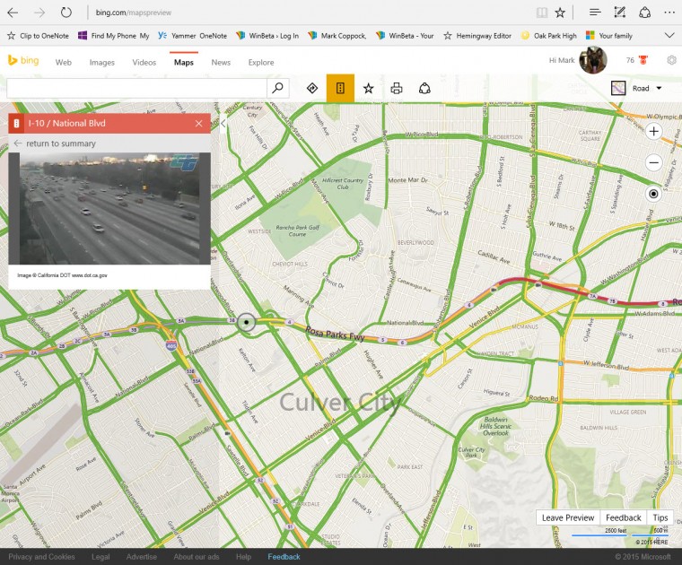 Bing Maps Camera