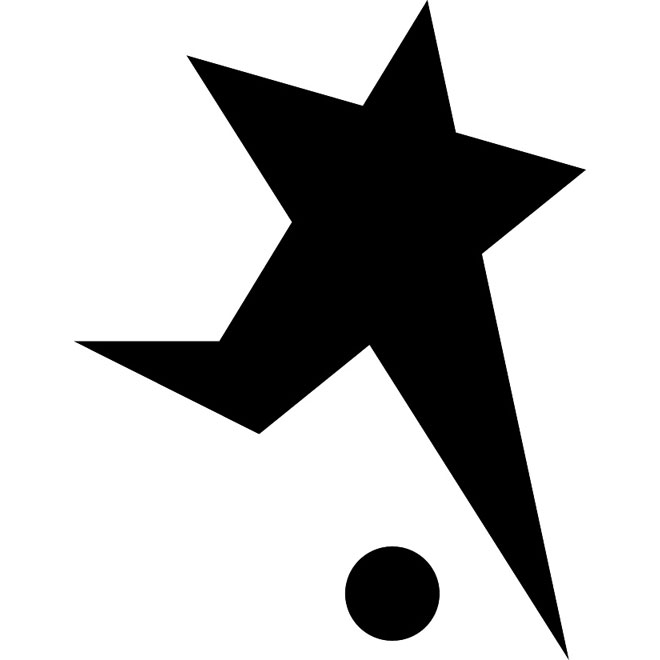 Black Star Logo Vector