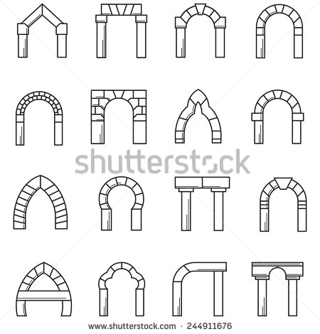Brick Arch Vector
