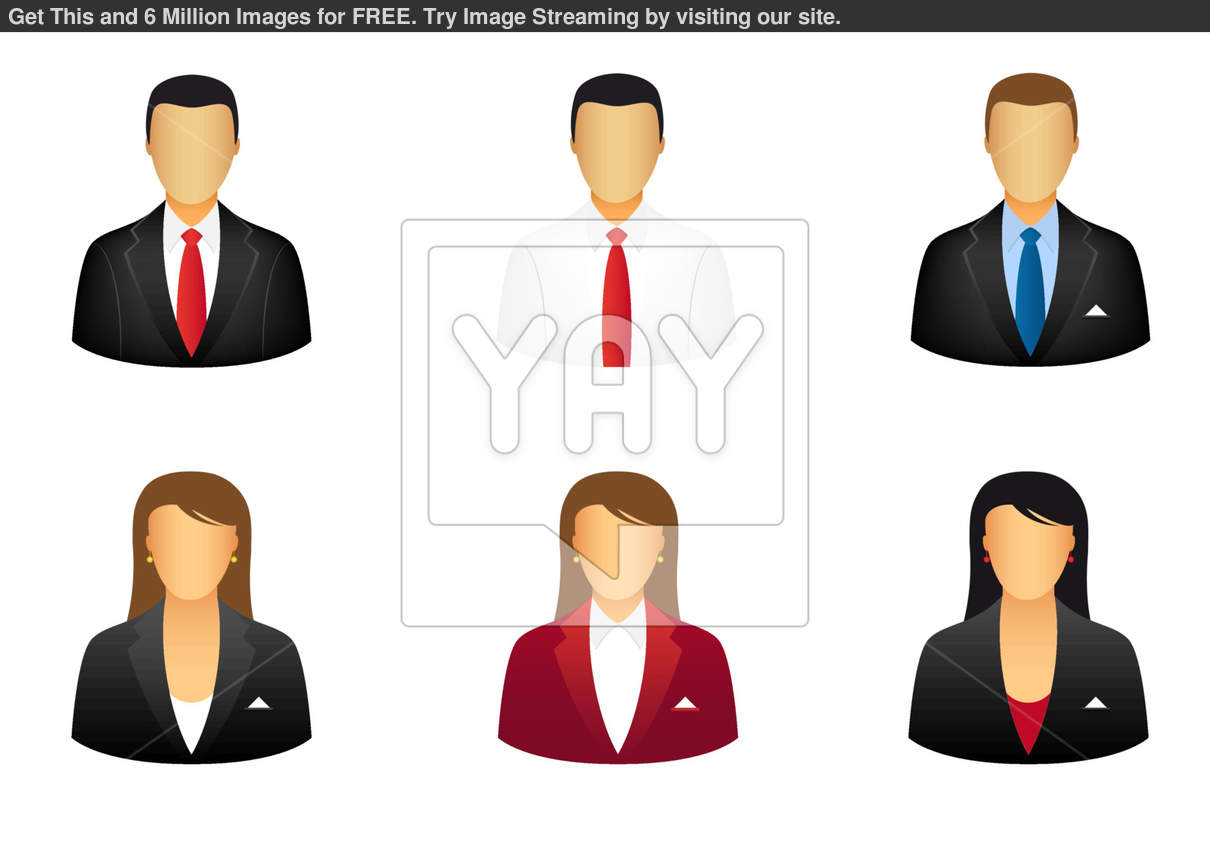 Business People Icons