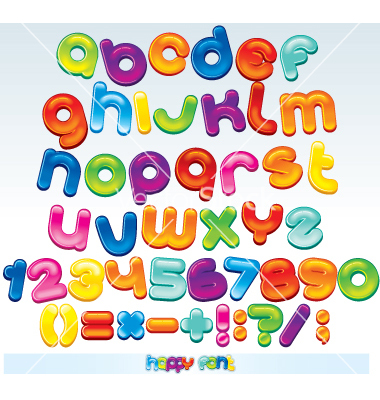 Cartoon Letter Fonts