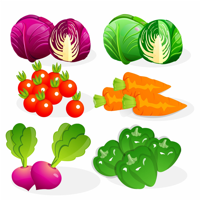 cartoon clipart of vegetables - photo #17