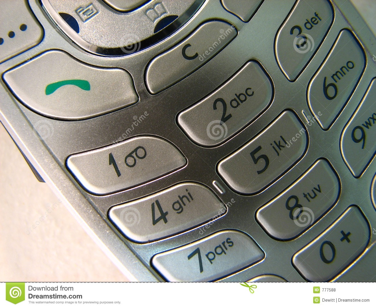 Cell Phone Keypad Symbols