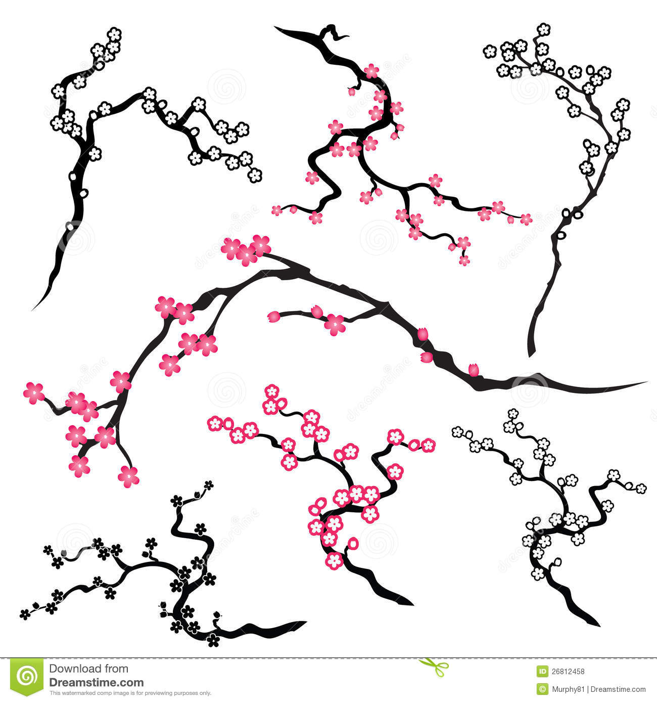 Cherry Blossom Tree Clip Art