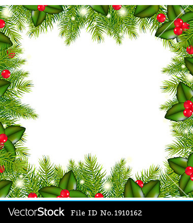 Christmas Tree Border