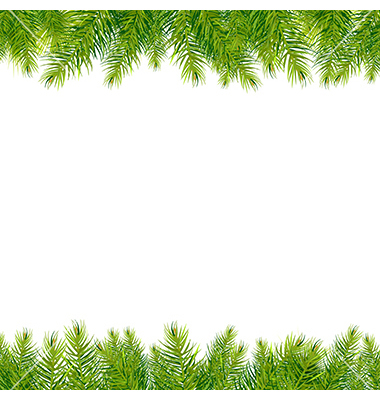 Christmas Tree Border