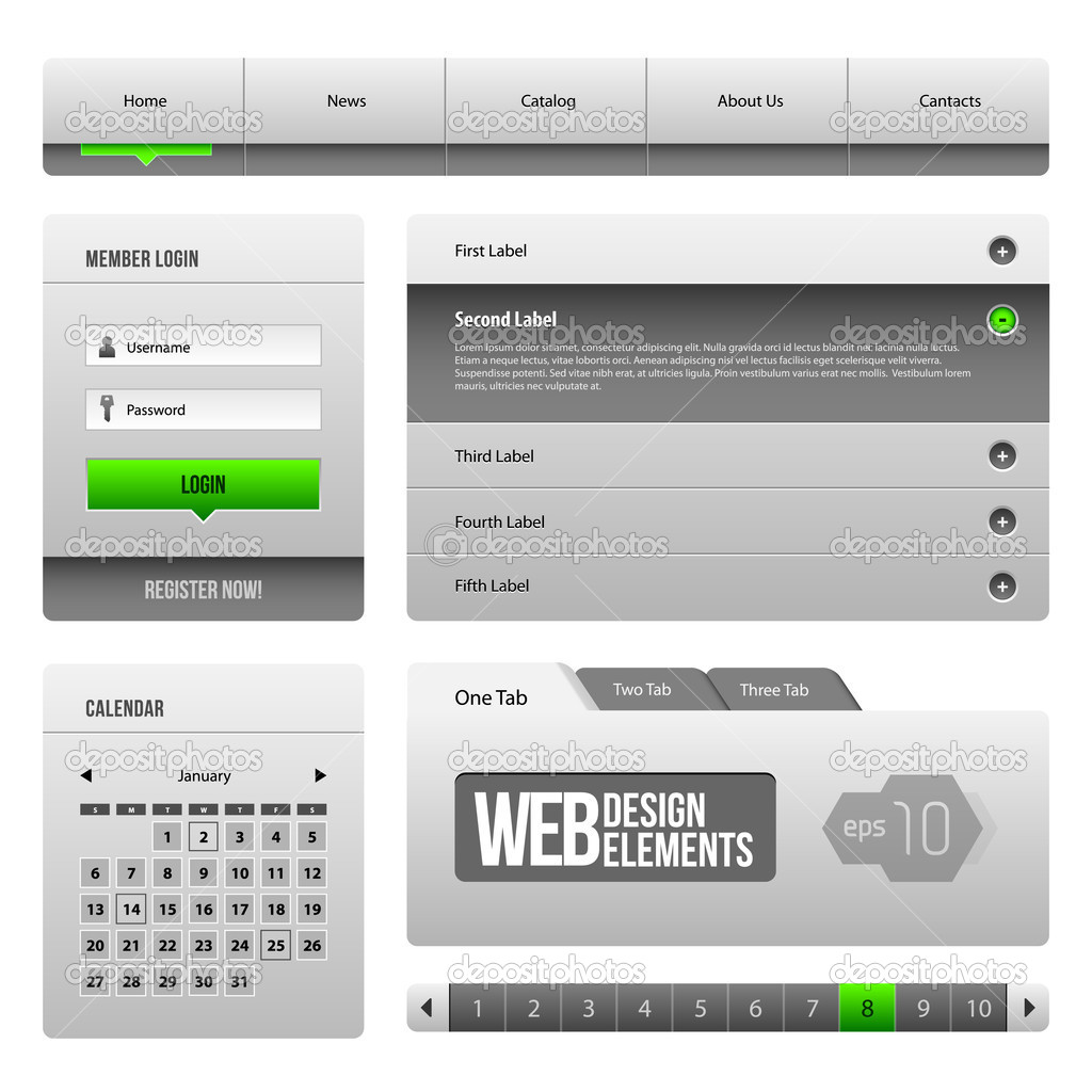 Clean Modern Website Design