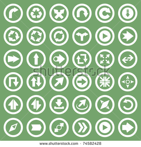 Compass Direction Arrows Signs Compass Direction Arrows Signs