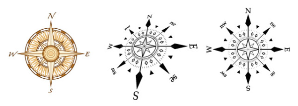 Compass Vector Graphic Compass Vector Graphic