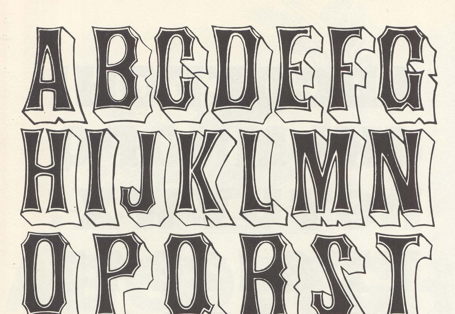 Cool Font Styles Alphabet