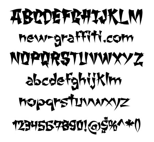 Cool Font Styles Alphabet