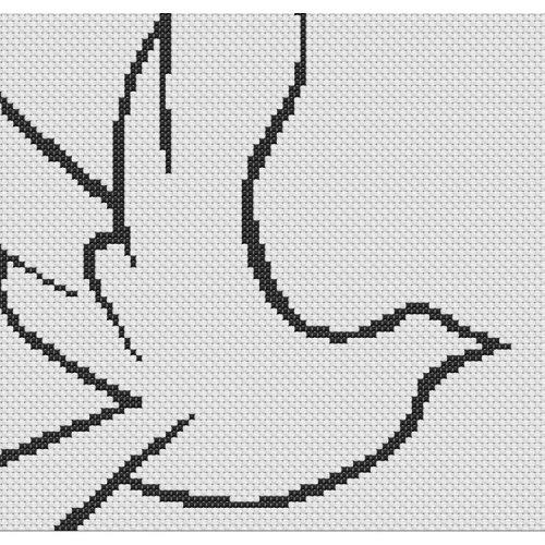 Counted Cross Stitch Patterns Dove