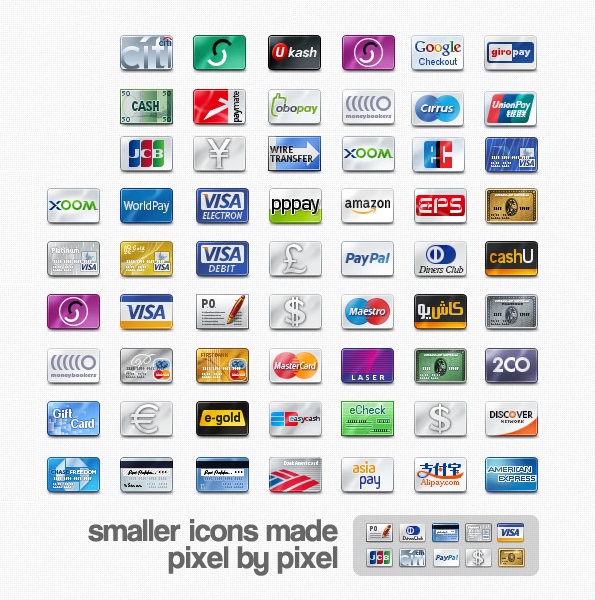 Credit Card Icons Free