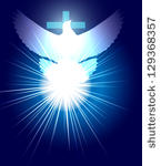 Cross Holy Spirit Background