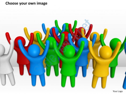 13 People Graphics For Powerpoint Images Crowd People Graphics For