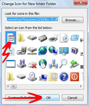 Custom Desktop Icons Windows 7