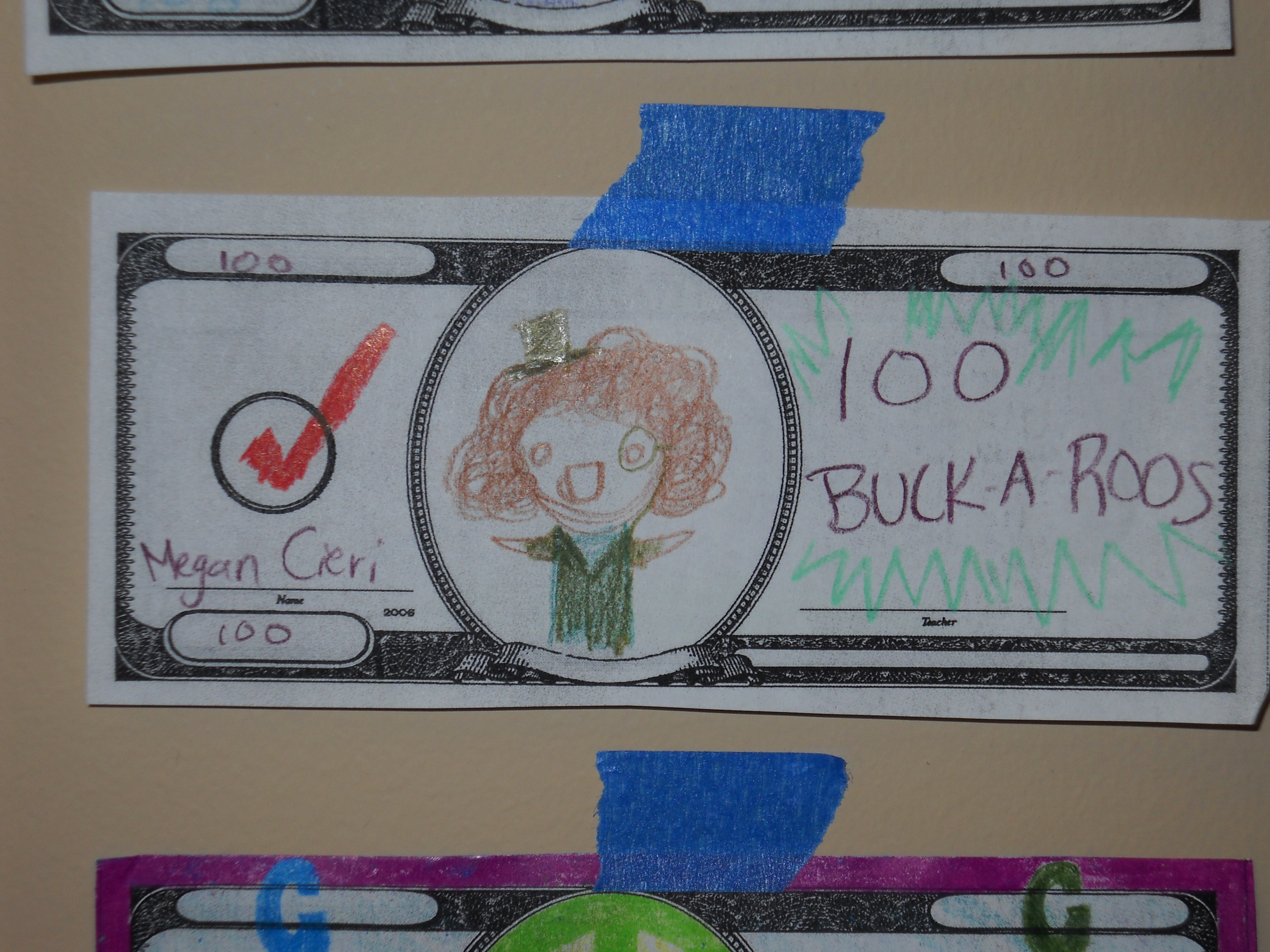 Design Your Own Dollar Bill for Kids